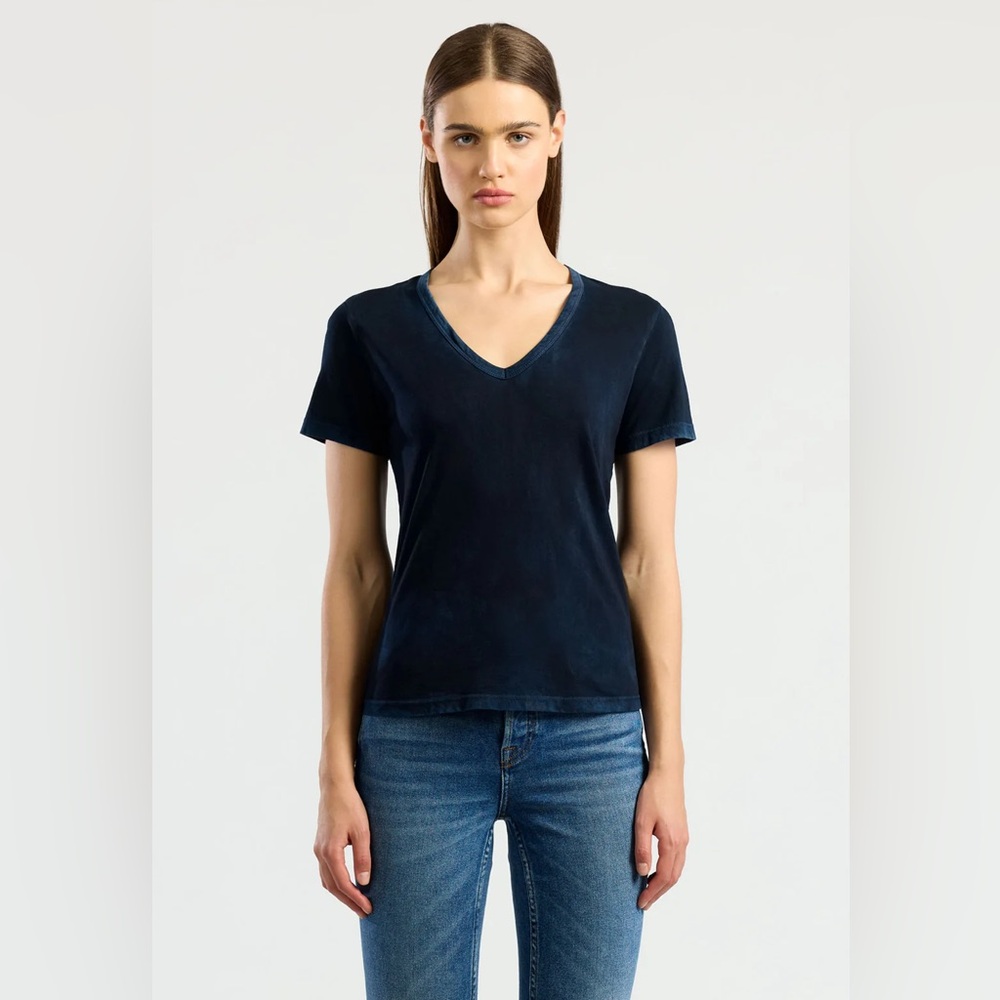 Cotton Citizen Standard V-Neck Tee Size Small